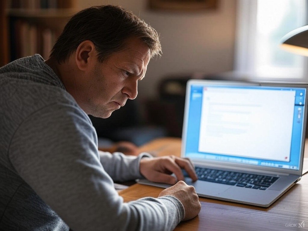 Formulario de reclamación abierto para denunciar a PAF.