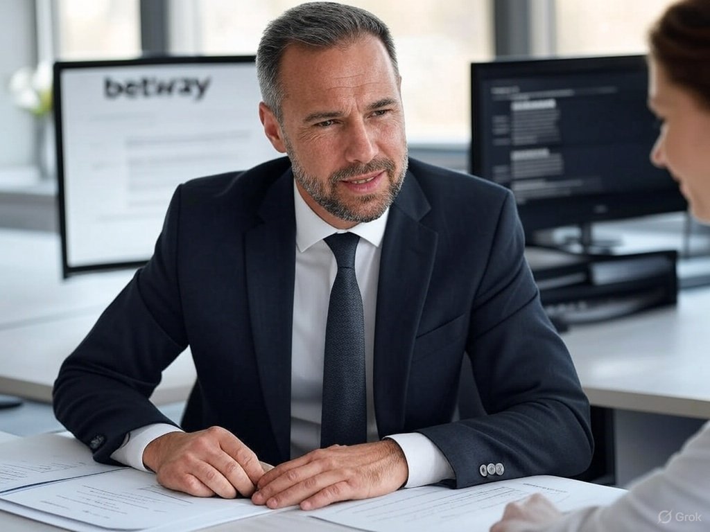 Acción legal contra Betway: abogado ayudando a usuario afectado