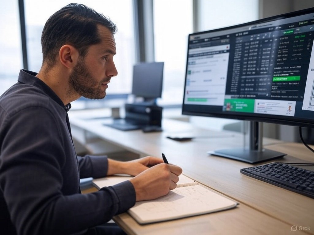 Usuario revisando discrepancias en su historial de apuestas en Bwin