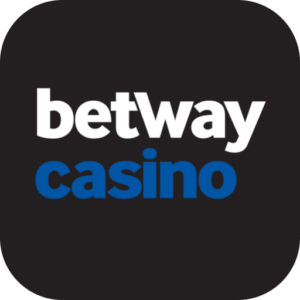 Logo de Betway Casino en fondo negro
