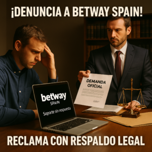 denunciar a Betway Spain por falta de respuesta legalmente