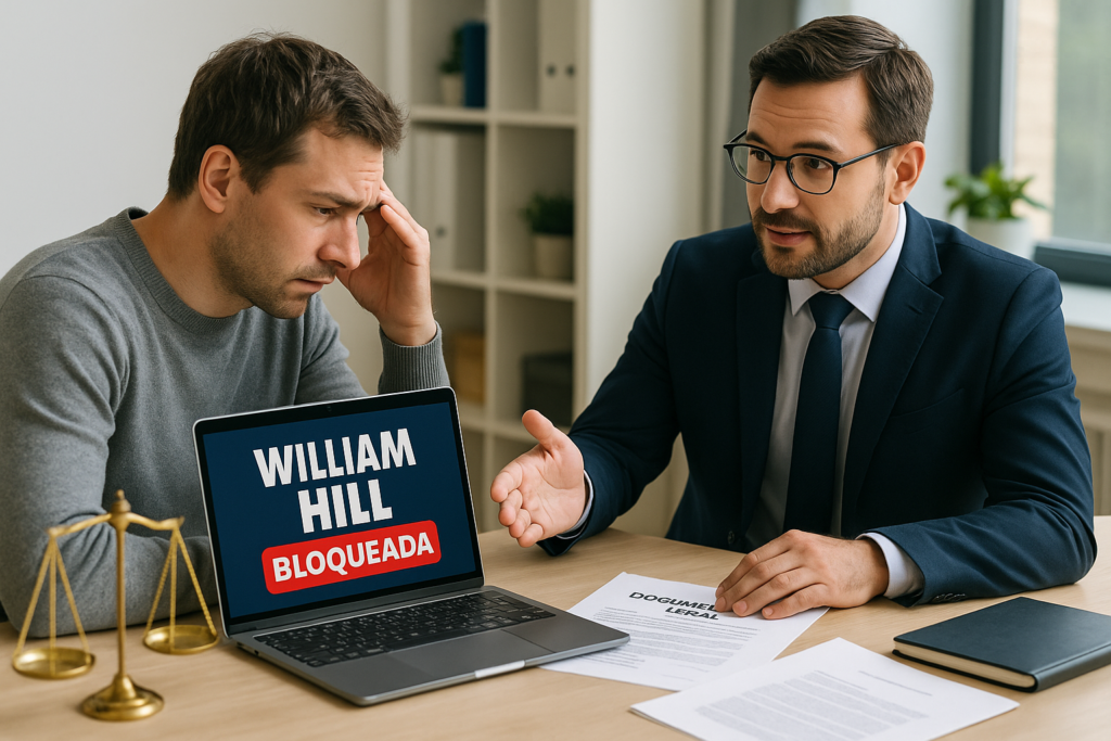 Reclamar dinero William Hill con abogado experto