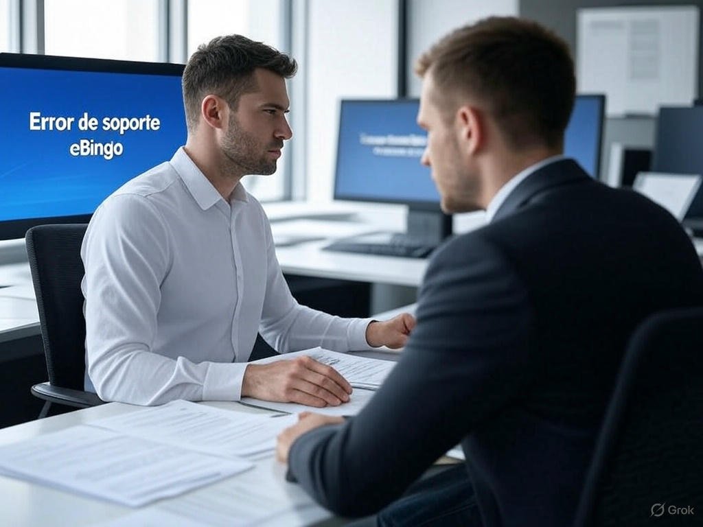 Reclamar problemas soporte eBingo con abogado