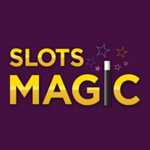 Logotipo de SlotsMagic, plataforma de apuestas online