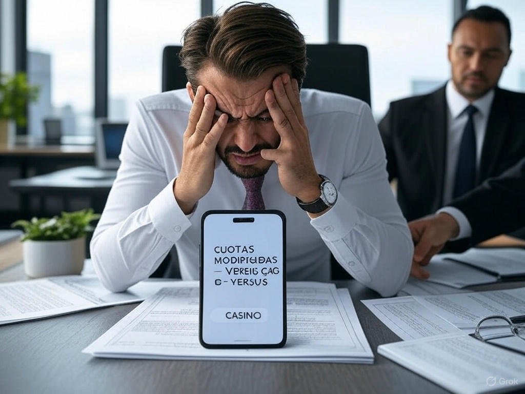 Ayuda legal cuotas modificadas Versus Casino