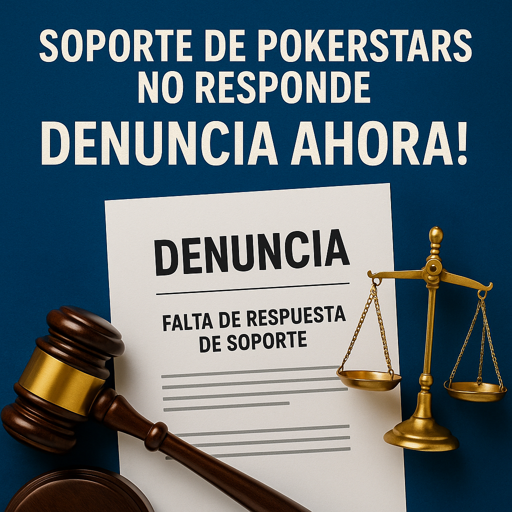 Soporte de PokerStars no responde: cómo reclamar y contactar