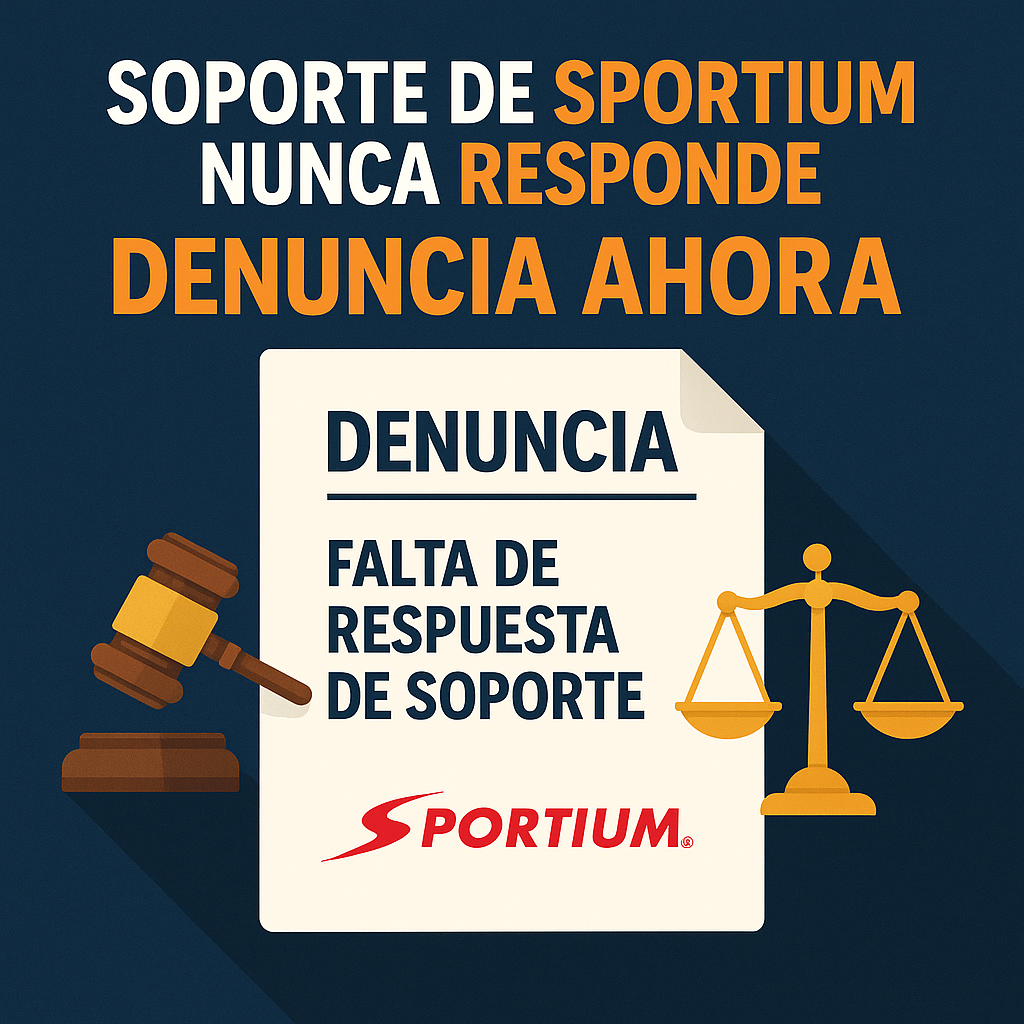 Soporte de Sportium nunca responde: quejas y soluciones 2025