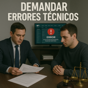 Asesoría jurídica por fallo técnico en apuesta Versus