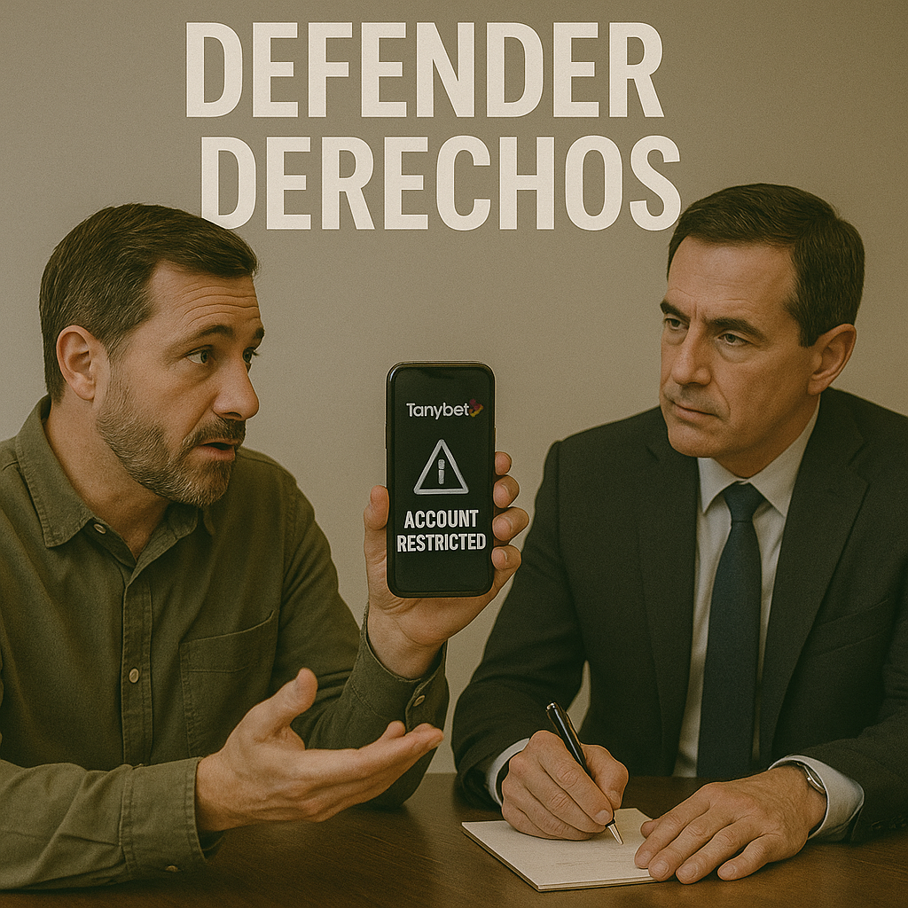 Revisión legal tras límites en Tonybet sin razón