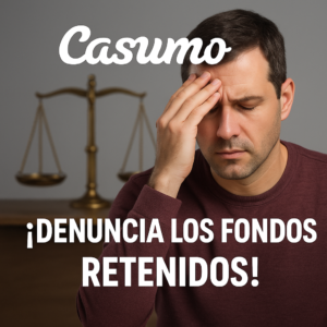Casumo retuvo mis fondos: asesoría legal para recuperar tu dinero