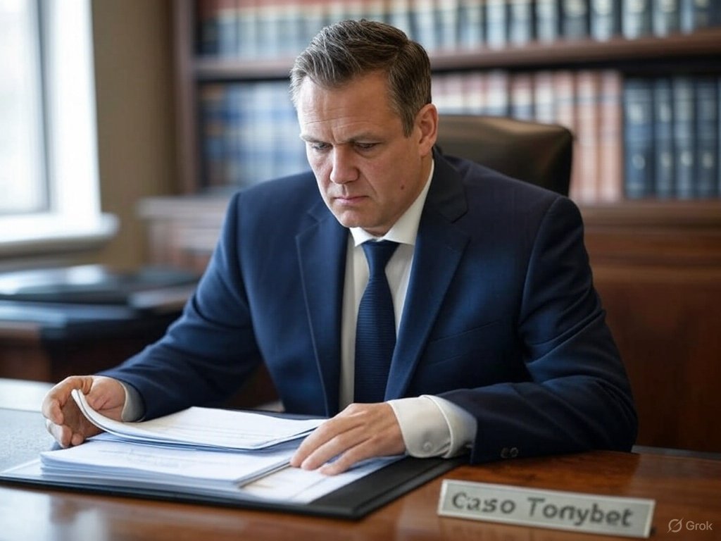 Estudio legal evaluando reclamos contra Tonybet