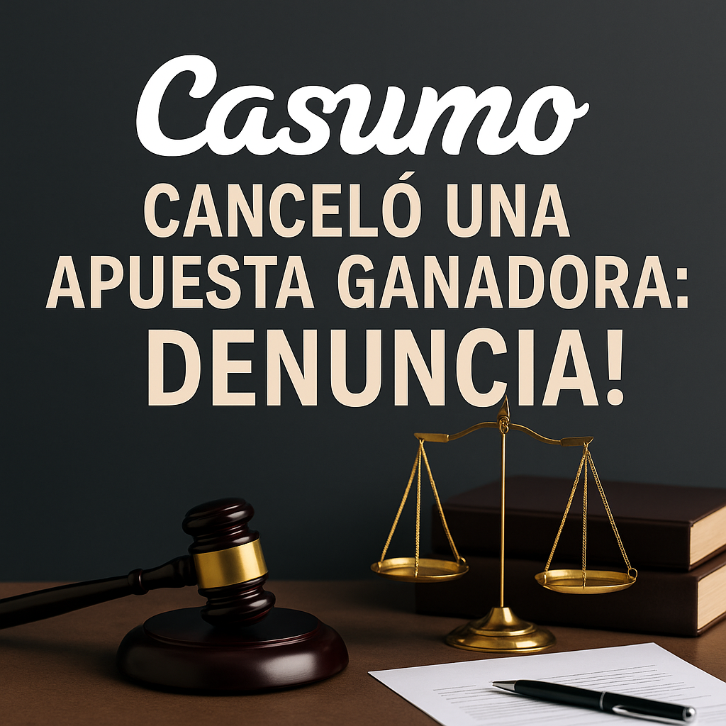 casumo canceló una apuesta ganadora asesoría legal