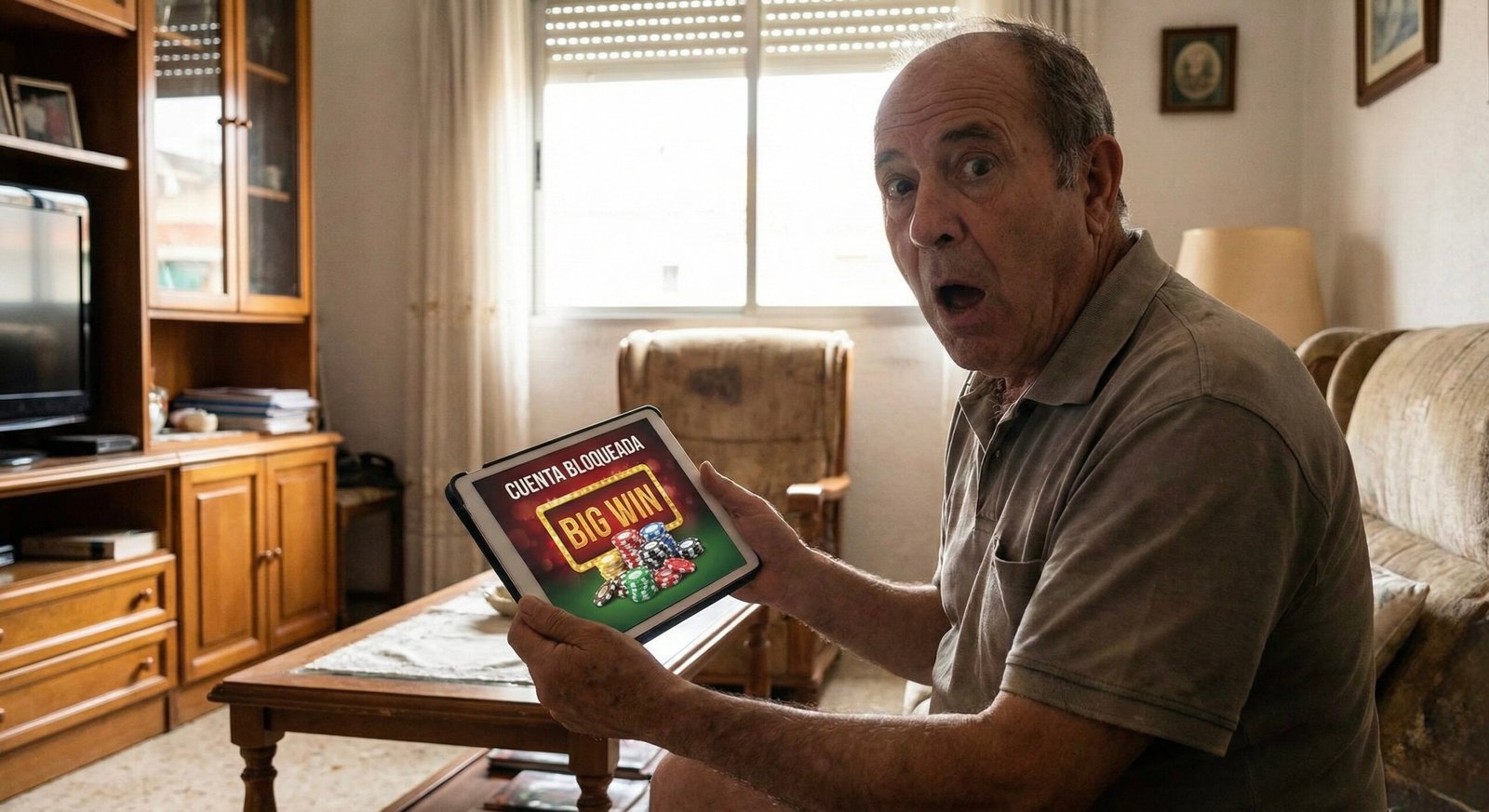 Usuario con cuenta de Luckia Casino bloqueada despues de ganar en tragaperras