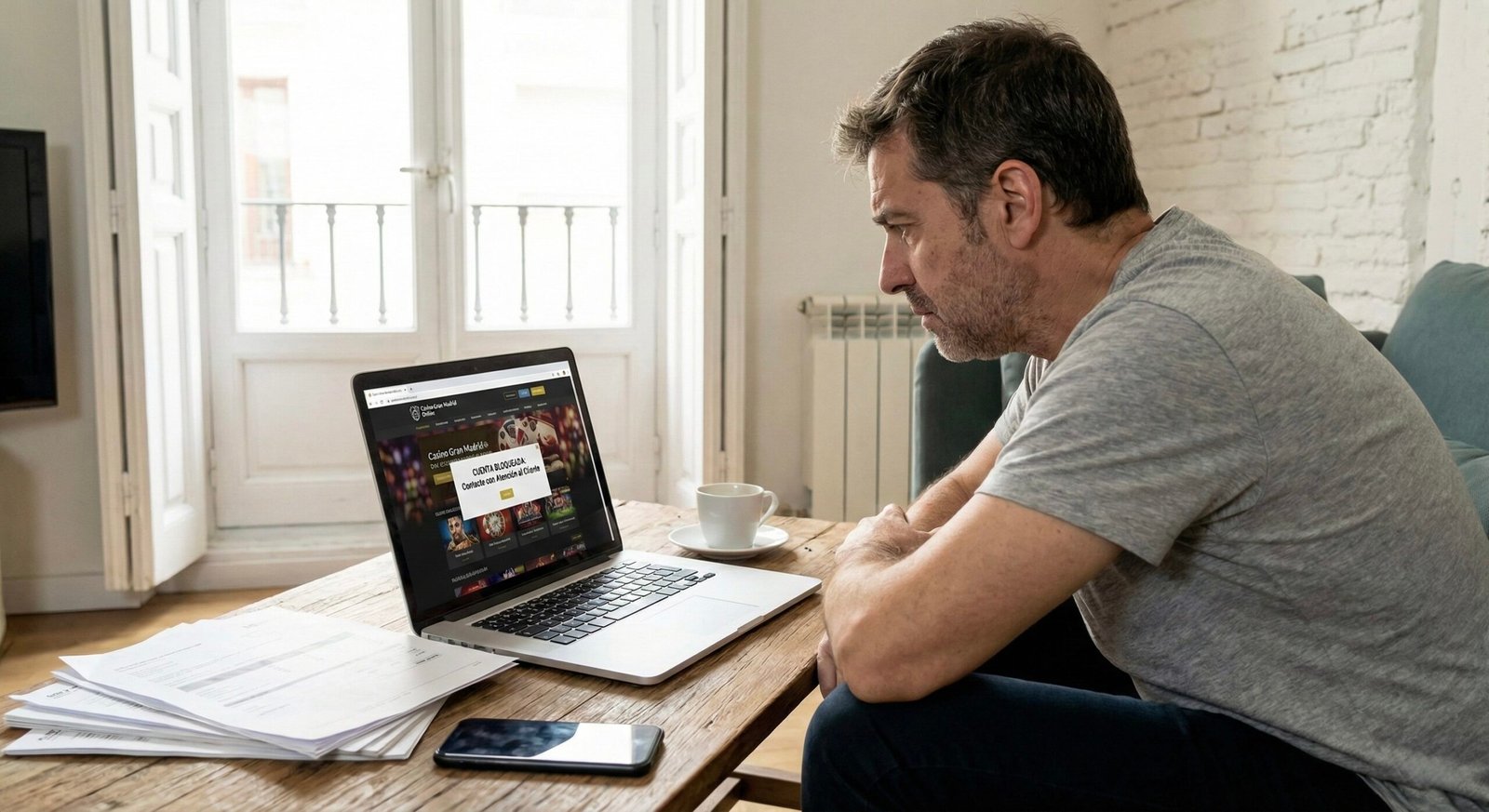 Documentación necesaria para reclamar a Casino Barcelona Online