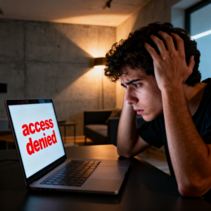 Usuario de 1xBet con cuenta cerrada y fondos retenidos sin poder retirar dinero