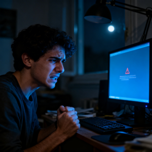 Apostante con cuenta bloqueada en Versus intentando acceder a su saldo retenido