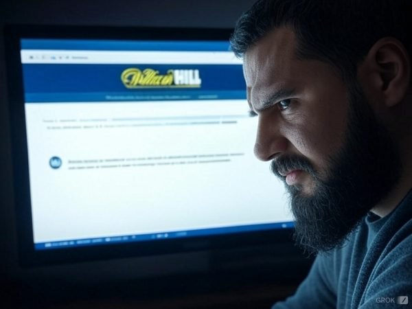 Error al iniciar sesión en William Hill.